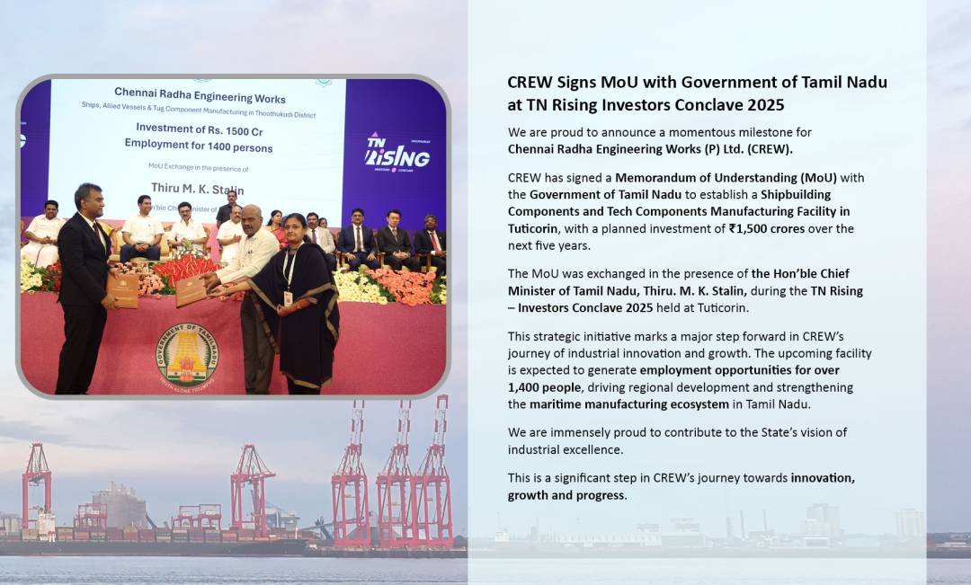 Chennai Radha Engineering works Pvt. Ltd.