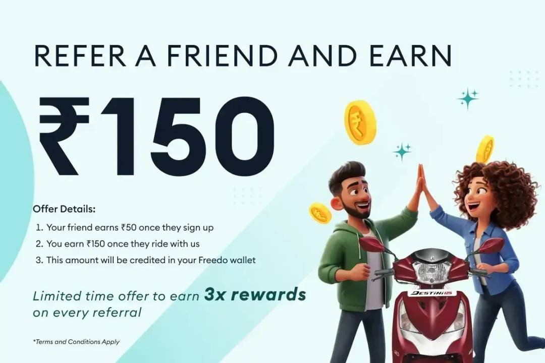 Freedo - Scooty and Bike Rentals