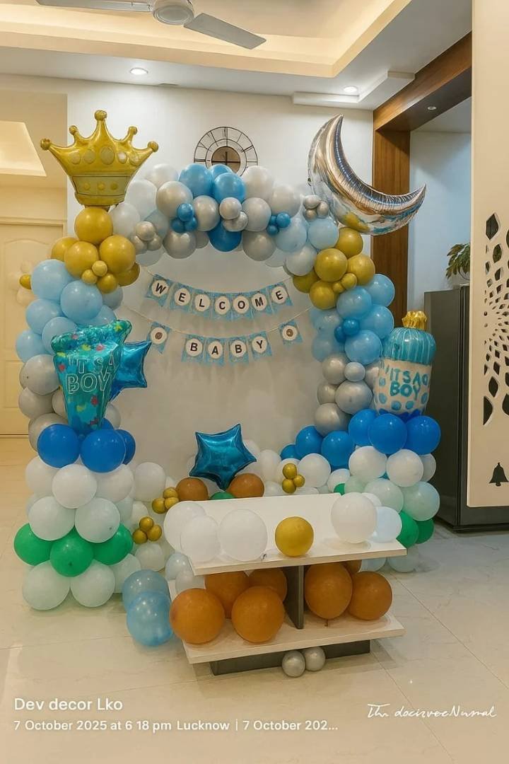 HR Balloon Decoration And Flower Decoration //All Type Events Management