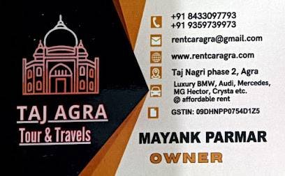 TAJ AGRA TOURS | Taj Agra Tour and Travels
