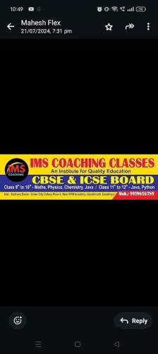 IMS Coaching Classes