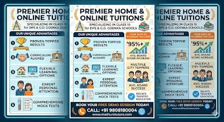 MATHUR’S HOME TUTOR SERVICE