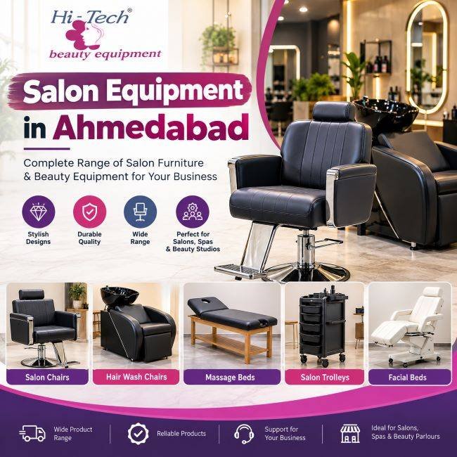 Salon Equipment in Ahmedabad Hi-Tech Beauty Equipment